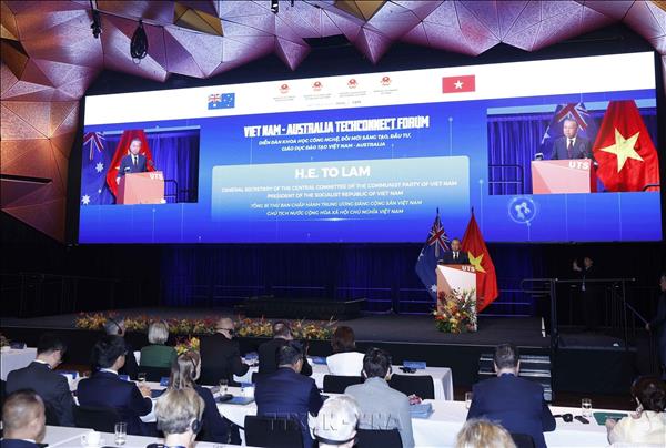 Tổng Bí thư, Chủ tịch nước Tô Lâm dự Diễn đàn Tech Connect tại Australia