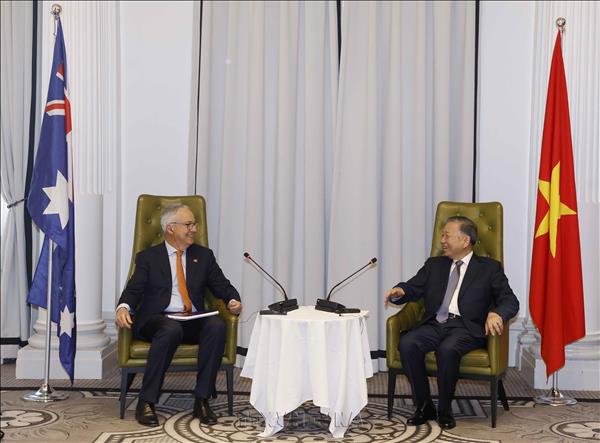 Top leader receives Australian Special Envoy for Southeast Asia