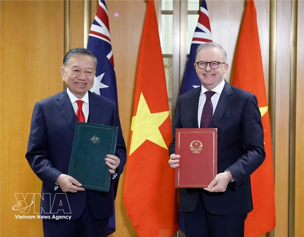 关于加强越南与澳大利亚科技和创新对接的联合声明
