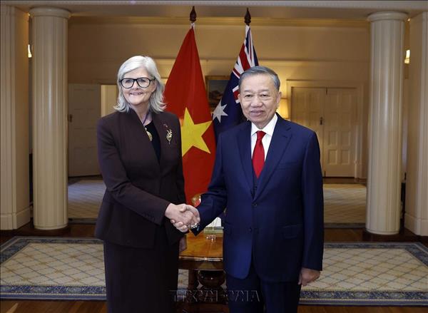 Lễ đón Tổng Bí thư, Chủ tịch nước Tô Lâm thăm cấp Nhà nước Australia