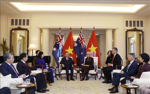 Tổng Bí thư, Chủ tịch nước Tô Lâm hội kiến Toàn quyền Australia