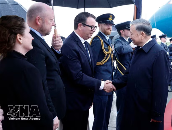 Le SG du Parti et président Tô Lâm entame une visite dÉtat en Nouvelle-Zélande