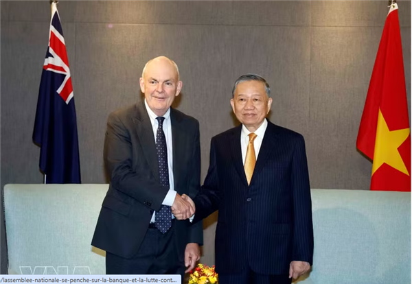 Le haut dirigeant Tô Lâm souligne le rôle des échanges populaires Vietnam-Nouvelle-Zélande