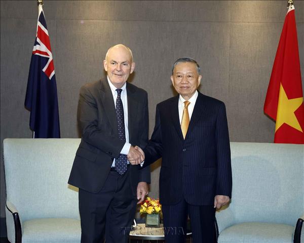 Tổng Bí thư, Chủ tịch nước Tô Lâm tiếp Quyền Chủ tịch Hội Hữu nghị New Zealand - Việt Nam