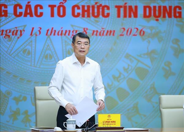 Thủ tướng Lê Minh Hưng: Điều hành chính sách tiền tệ phải bảo đảm ổn định vĩ mô, hỗ trợ tăng trưởng