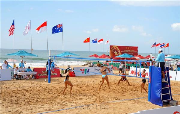 International Womens Beach Volleyball Tournament Draws 16 Teams