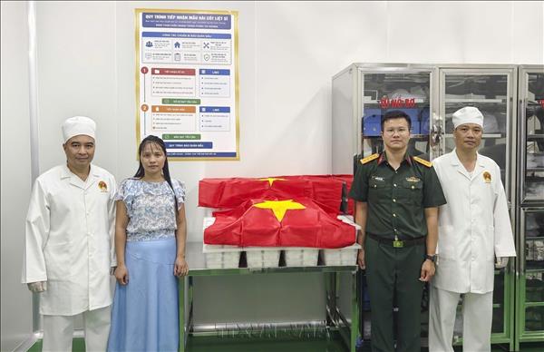  Bàn giao 876 mẫu hài cốt liệt sĩ phục vụ giám định ADN 