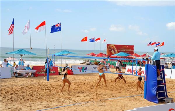 International Womens Beach Volleyball Tournament draws 16 teams