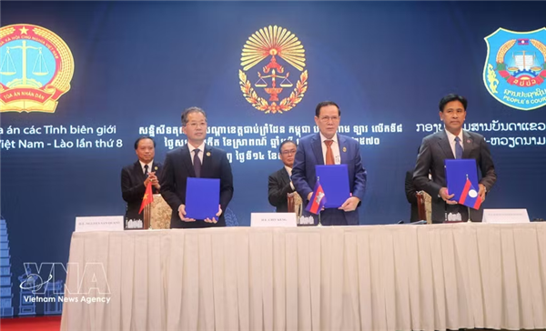 越柬老边境法院会议在柬埔寨举行 推动三国司法合作