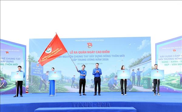 Tuổi trẻ chung tay xây dựng nông thôn mới theo hướng thiết thực, hiệu quả