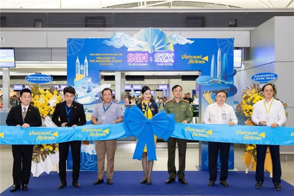 越游航空开通胡志明市—深圳直飞航线