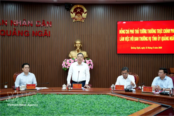 Quang Ngai appelée à libérer son potentiel et à accélérer sa croissance