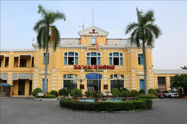 Ga Hải Phòng - nơi đầu tiên đón Bác Hồ về thăm thành phố Cảng