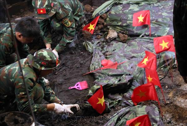 500-дневная кампания: за два выходных дня в парке Летхириенг эксгумированы останки 30 павших бойцов