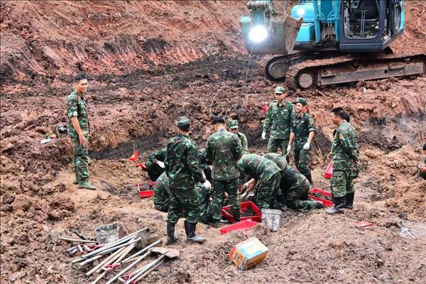 Phát hiện và quy tập 13 hài cốt liệt sĩ tại 2 địa điểm của Thành phố Hồ Chí Minh