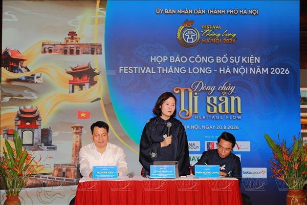 Festival Thăng Long - Hà Nội lần thứ II năm 2026: Khi Di sản kết nối với nghệ thuật và sáng tạo