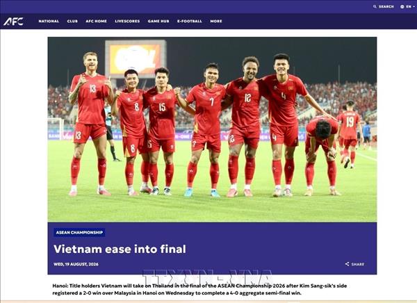 ASEAN Cup 2026: Truyền thông khu vực đánh giá về chìa khóa đưa Việt Nam vào chung kết