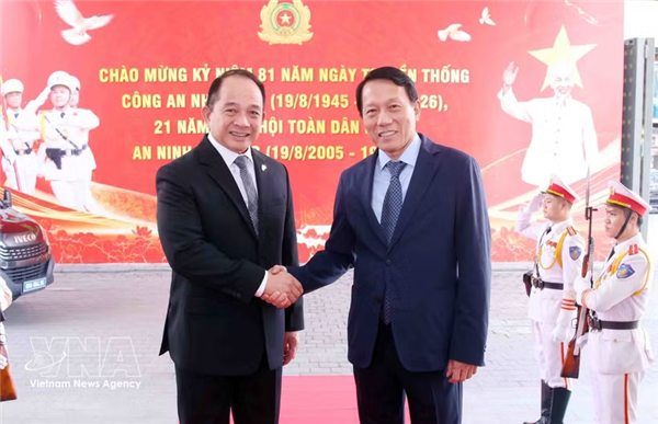 越南公安部与菲律宾执法机构深化合作