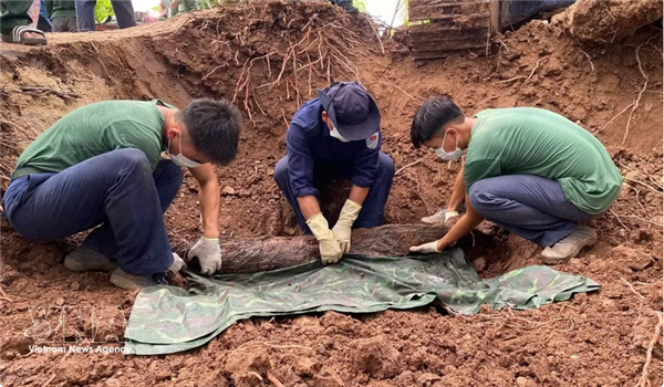 Nouvelle découverte à Dong Thap des restes de 44 martyrs par lÉquipe K91