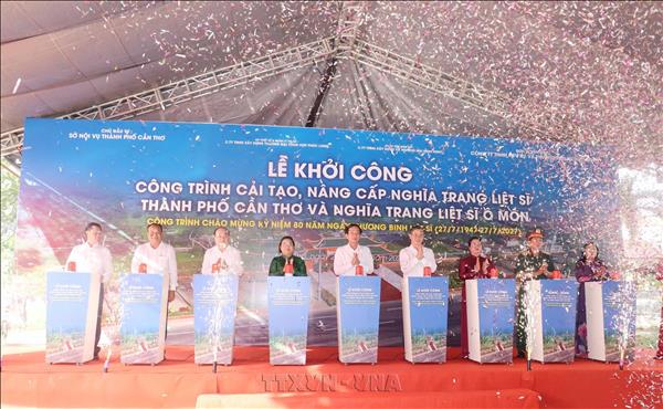 Nâng cấp, cải tạo Nghĩa trang Liệt sĩ thành phố Cần Thơ và Nghĩa trang Liệt sĩ Ô Môn
