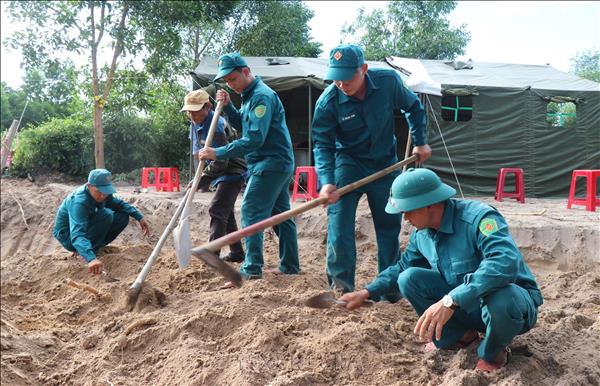Tổ chức tìm kiếm, quy tập hài cốt liệt sĩ tại khu vực Gò Tràm, Quảng Ngãi