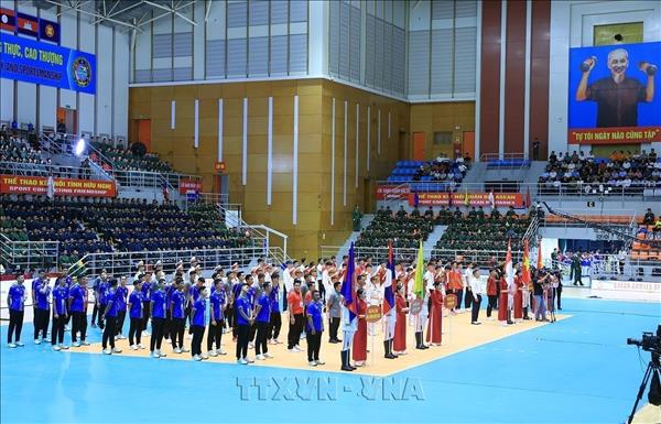 ASEAN Armies Open Volleyball Tournament 2026 kicks off in Hanoi