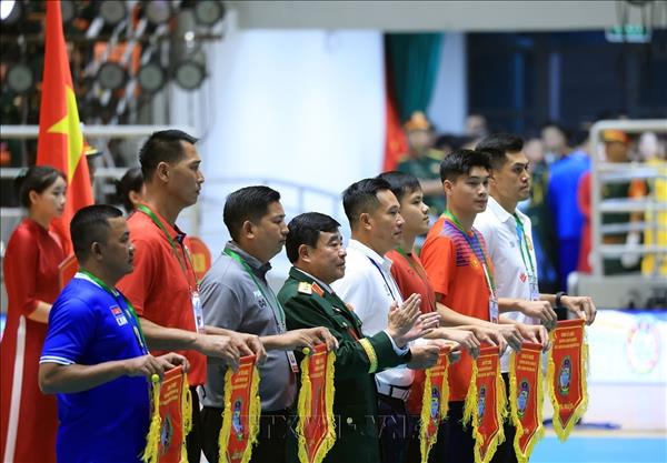 Khai mạc Giải bóng chuyền Quân đội các nước ASEAN mở rộng năm 2026