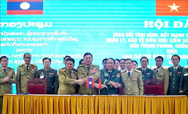 Xây dựng biên giới Việt Nam-Lào hòa bình, hữu nghị, ổn định, hợp tác và phát triển bền vững