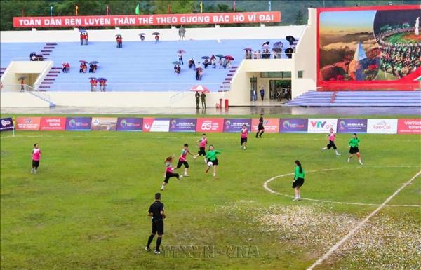 Khai mạc Giải Bóng đá nữ các dân tộc thiểu số Việt Nam - VTV Cup