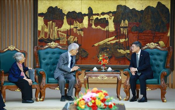 Thủ tướng Lê Minh Hưng tiếp Giáo sư Trần Thanh Vân