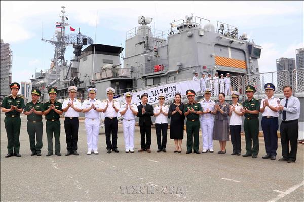 Thai naval vessel makes goodwill visit to Ho Chi Minh City