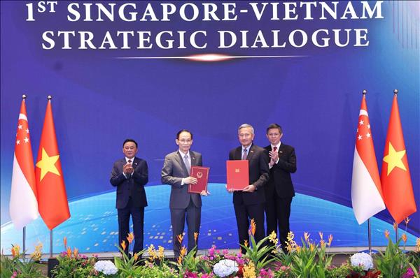 Tuyên bố chung Việt Nam-Singapore về Chiến lược Kết nối công nghệ