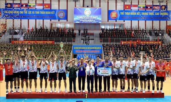 Vietnam revalida el título en Torneo Abierto de Voleibol de los Ejércitos de la ASEAN 2026