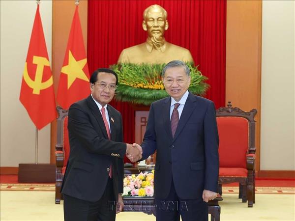 Tổng Bí thư, Chủ tịch nước Tô Lâm: Luôn dành ưu tiên cao nhất cho việc củng cố, phát triển quan hệ Việt Nam - Lào