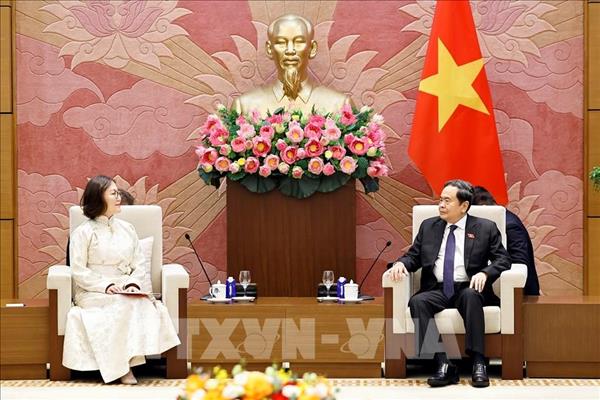 ប្រធានរដ្ឋសភាវៀតណាមលោក ជិន ថាញ់មិន ទទួលជួបឯកអគ្គរដ្ឋទូតម៉ុងហ្គោលី