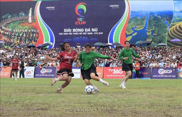 Đội Lục Yên vô địch Giải bóng đá nữ các dân tộc thiểu số Việt Nam - VTV Cup