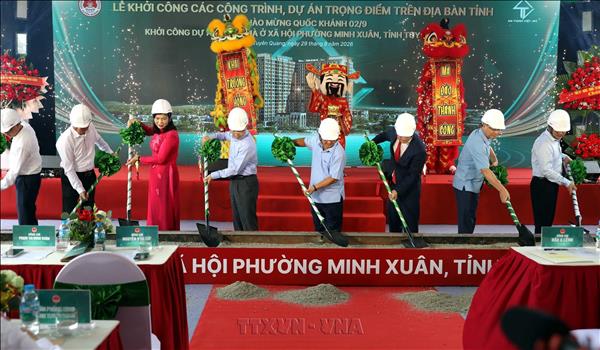 Tuyên Quang khởi công dự án nhà ở xã hội hơn 670 tỷ đồng
