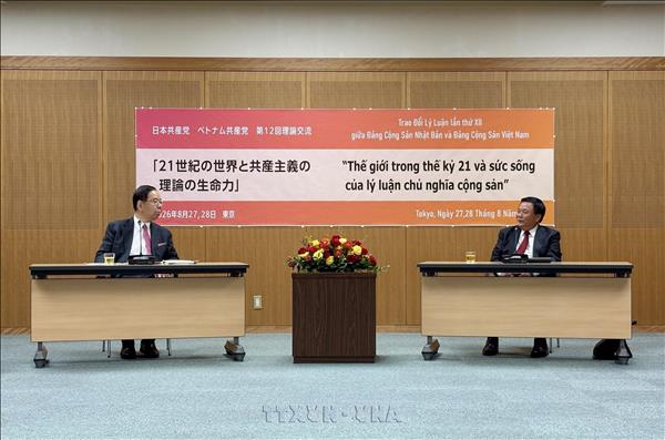 Vietnam, Japan communist parties discuss communisms vitality in digital era