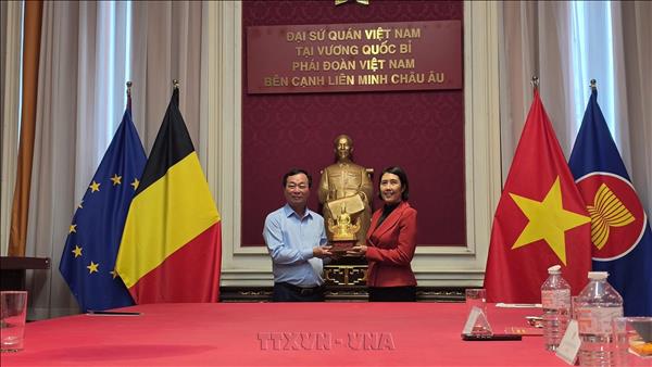 Phú Thọ tìm cơ hội hợp tác tại Bỉ về kinh tế, nông nghiệp và văn hóa, du lịch