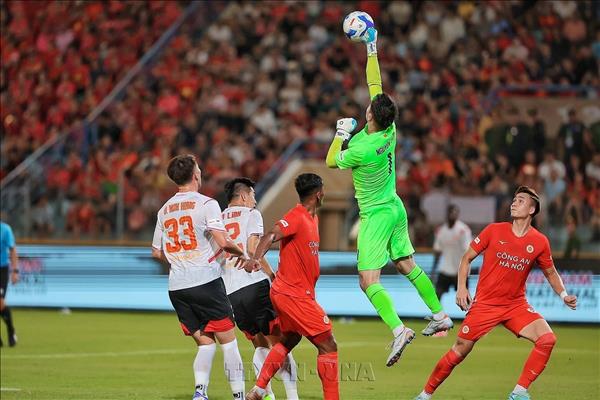 https://imagevietnam.vnanet.vn/Thắng đậm 5-0, Công an Hà Nội bảo vệ thành công Siêu Cúp quốc gia 2025/2026