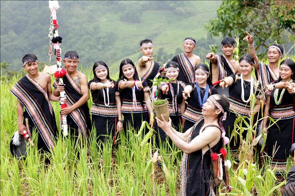 Lễ cúng thần sâm của người Xơ Đăng
