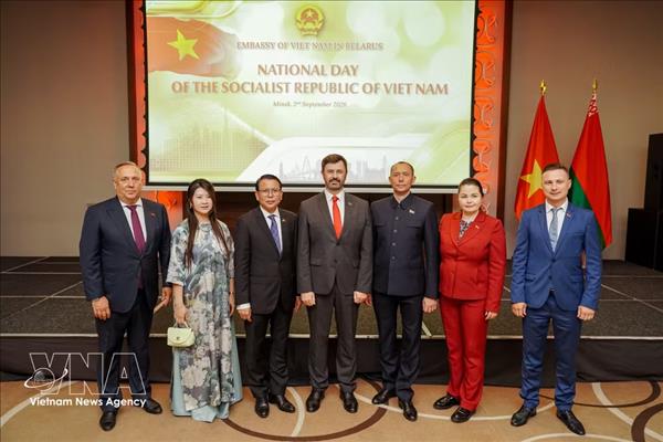 Célébration de la Fête nationale du Vietnam en Biélorussie