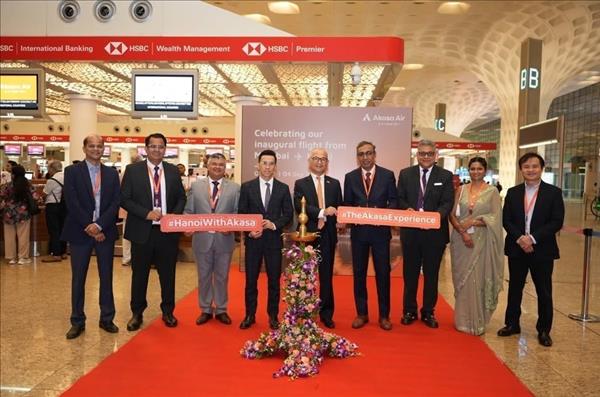Akasa Air khai trương đường bay thẳng Mumbai – Hà Nội