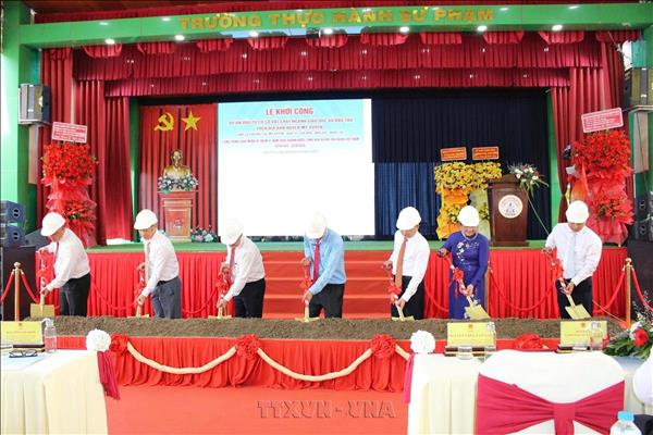 Khởi công công trình giáo dục trọng điểm trị giá 61,7 tỷ đồng