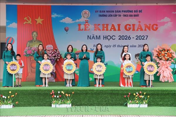 Học sinh, sinh viên sẵn sàng bước vào năm học mới 2026-2027