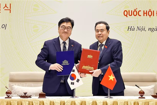 议会外交助力推动越韩全面战略伙伴关系提质增效