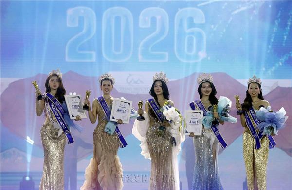 Dương Phương Thảo đăng quang Hoa hậu Miss Galaxy Việt Nam 2026