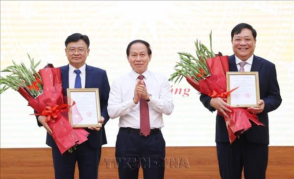 Công bố quyết định điều động, bổ nhiệm 2 tân Phó Tổng Thanh tra Chính phủ