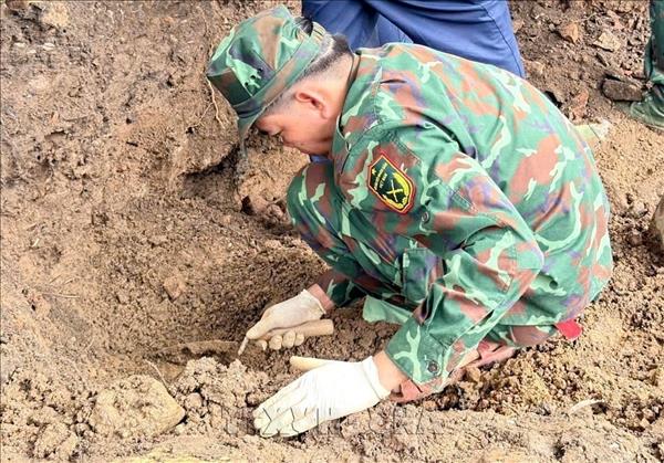 Phát hiện, quy tập nhiều hài cốt liệt sĩ ở tỉnh Quảng Trị