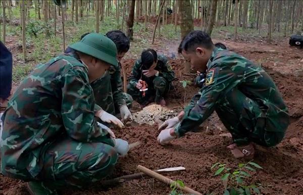 Quảng Trị: Liên tiếp phát hiện nhiều hài cốt liệt sĩ